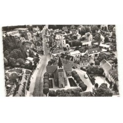 TESSE-la-MADELEINE: vue générale vue aérienne 10x15 - très bon état