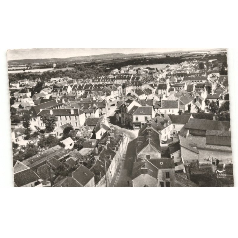 TRUN: vue générale vue aérienne 10x15 - très bon état