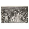 MORTAGNE-au-PERCHE: l'église notre-dame vue aérienne 10x15 - très bon état