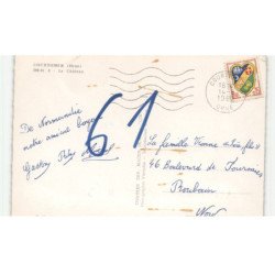 COURTOMER: le château vue aérienne 10x15 - très bon état