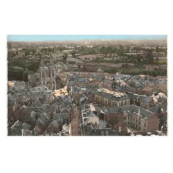 LA FERTE-MACE: vue aérienne 10x15 - très bon état