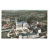 LA CHAPELLE-MONTLIGEON: panorama sur la basilique vue aérienne 10x15 - très bon état