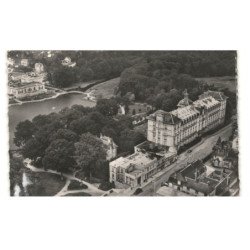 BAGNOLES-de-L'ORNE: grand hôtel vue aérienne 10x15 - très bon état