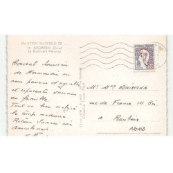 ARGENTAN: le boulevard mezeray vue aérienne 10x15 - très bon état