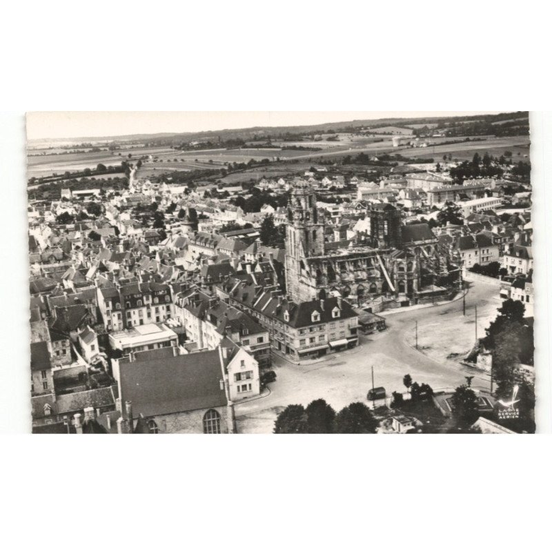 ARGENTAN: vue aérienne 10x15 - très bon état