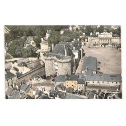ALENCON: le château vue aérienne 10x15 - très bon état