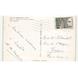 TESSE-la-MADELEINE: hôtels du parc et cordier vue aérienne 10x15 - très bon état
