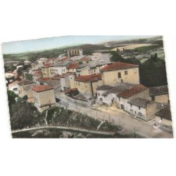 ROUTIER: le château vue aérienne 10X15 - très bon état
