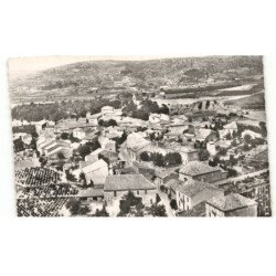 POUZOLS-MINERVOIS: vue générale vue aérienne 10X15 - très bon état