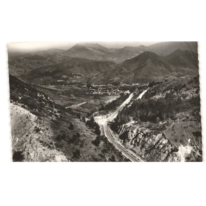 OUILLAN: le col du portel vue aérienne 10X15 - très bon état