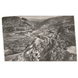 PADERN: vue générale, les gorges du verdouble vue aérienne 10X15 - très bon état
