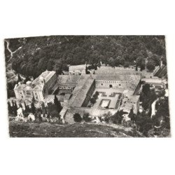 NARBONNE: l'abbaye de fontfroide vue aérienne 10X15 - très bon état