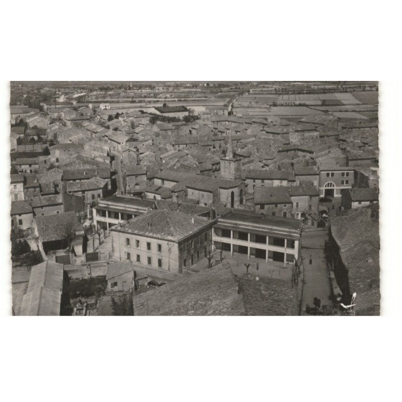 FLEURY: vue générale vue aérienne 10X15 - très bon état