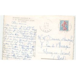 LA FRANQUI-PLAGE: vue générale vue aérienne 10X15 - très bon état