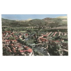 ESPERAZA: les deux ponts et vue générale vue aérienne 10X15 - très bon état