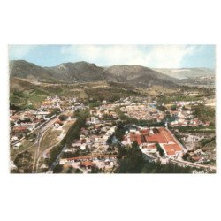 QUILLAN: vue générale aérienne 10X15 - très bon état
