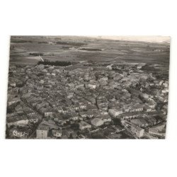 OUVEILLAN: vue panoramique sur la ville aérienne 10X15 - très bon état