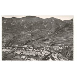 RENNES-les-BAINS: vue panoramique aérienne 10X15 - très bon état