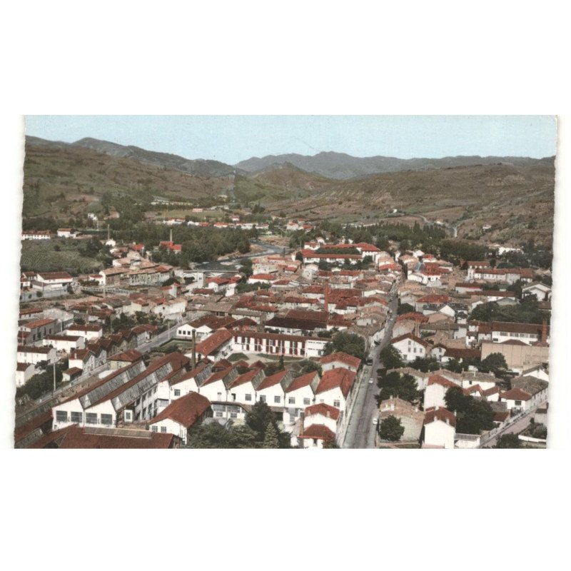 ESPERAZA: vue générale vue aérienne 10X15 - très bon état