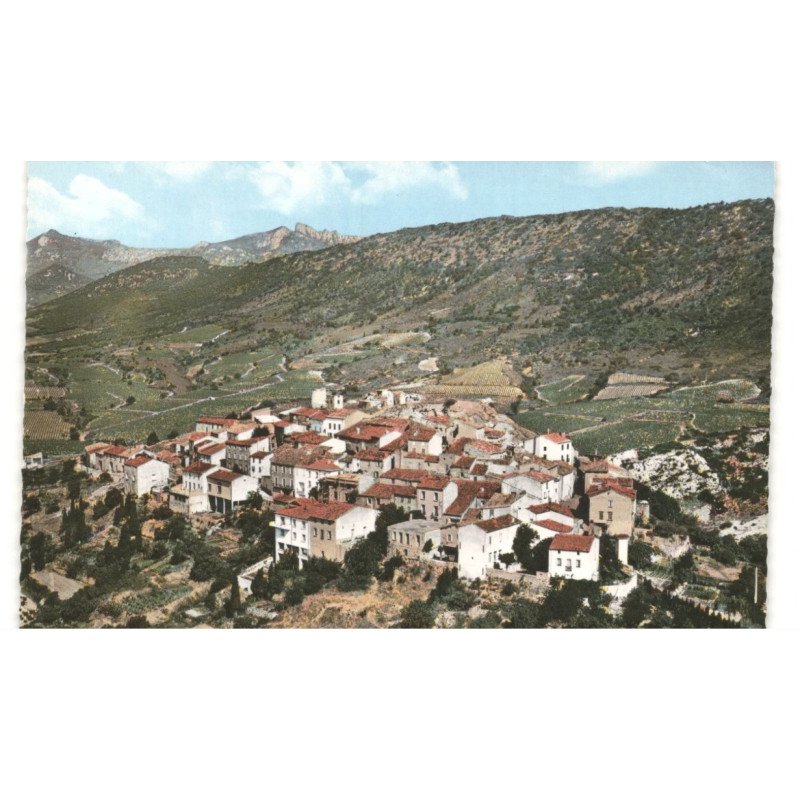 CUCUGNAN: vue générale vue aérienne 10X15 - très bon état