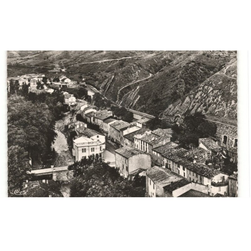 AXAT: vue générale vue aérienne 10X15 - très bon état