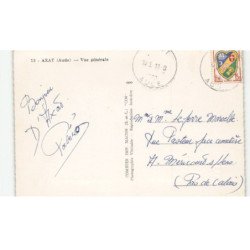 AXAT: vue générale vue aérienne 10X15 - très bon état