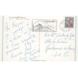 LE BOUSQUET: barrage de castelnau vue aérienne 10X15 - très bon état