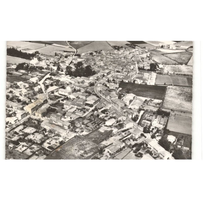ARGELIERS: vue générale vue aérienne 10X15 - très bon état
