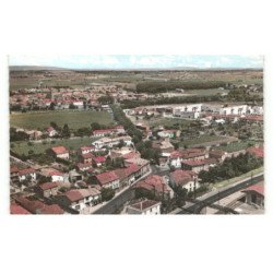 TREBES: avenue de la gare vue aérienne 10X15 - très bon état