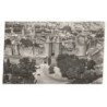 CARCASSONNE: la cité, porte narbonnaise vue aérienne 10X15 - très bon état