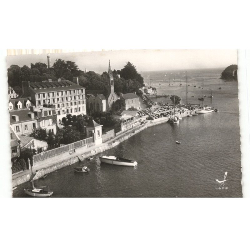 BENODET: le port vue aérienne 10x15 - très bon état