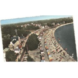BENODET: la grande plage vue aérienne 10x15 - très bon état