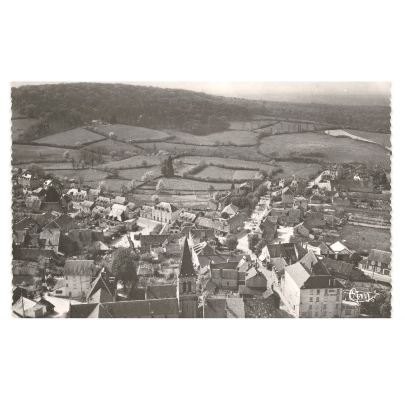 SAINT-HONORE-les-BAINS: vue générale vue aérienne 10x15 - très bon état