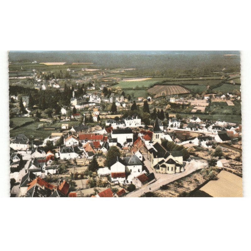 SAINT-HONORE-les-BAINS: vue générale vue aérienne 10x15 - très bon état