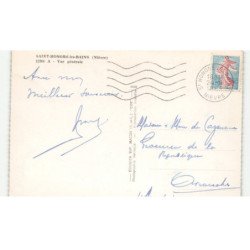 SAINT-HONORE-les-BAINS: vue générale vue aérienne 10x15 - très bon état