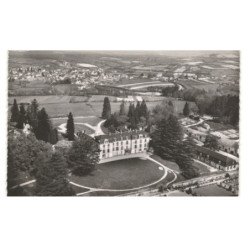 SAINT-HONORE-les-BAINS: château de la montagne vue aérienne 10x15 - très bon état