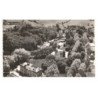 SAINT-HONORE-les-BAINS: hôtel du morvan et sur le parc de l'établissement thermal vue aérienne 10x15 - très bon état