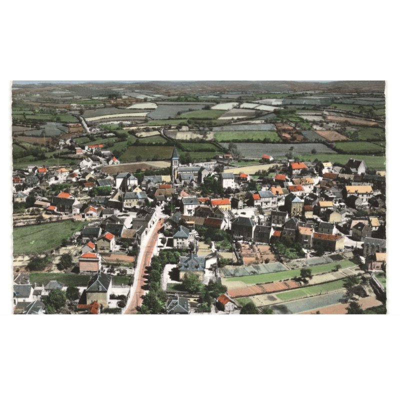 SAINT-HONORE-les-BAINS: vue générale vue aérienne 10x15 - très bon état