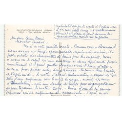 SAINT-HONORE-les-BAINS: vue générale vue aérienne 10x15 - très bon état