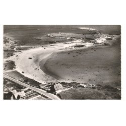 PLOUGUERNEAU: plage du corréjou vue aérienne 10x15 - très bon état
