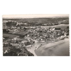 MORGAT: le port et les quais vue aérienne 10x15 - très bon état