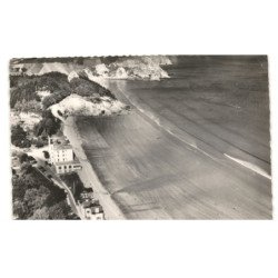 MORGAT: l'hôtel de la mer les petites grottes et les grandes grottes vue aérienne 10x15 - très bon état