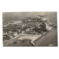LOCQUIREC: vue générale de la pointe vue aérienne 10x15 - très bon état