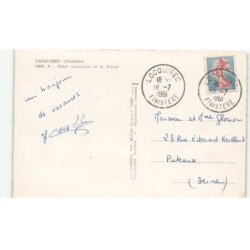 LOCQUIREC: hôtel armorique et la pointe vue aérienne 10x15 - très bon état