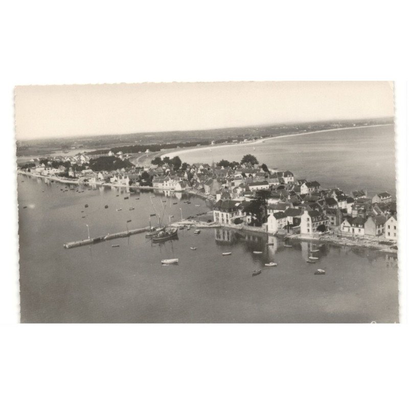 L'ILE-TUDY: vue générale vue aérienne 10x15 - très bon état