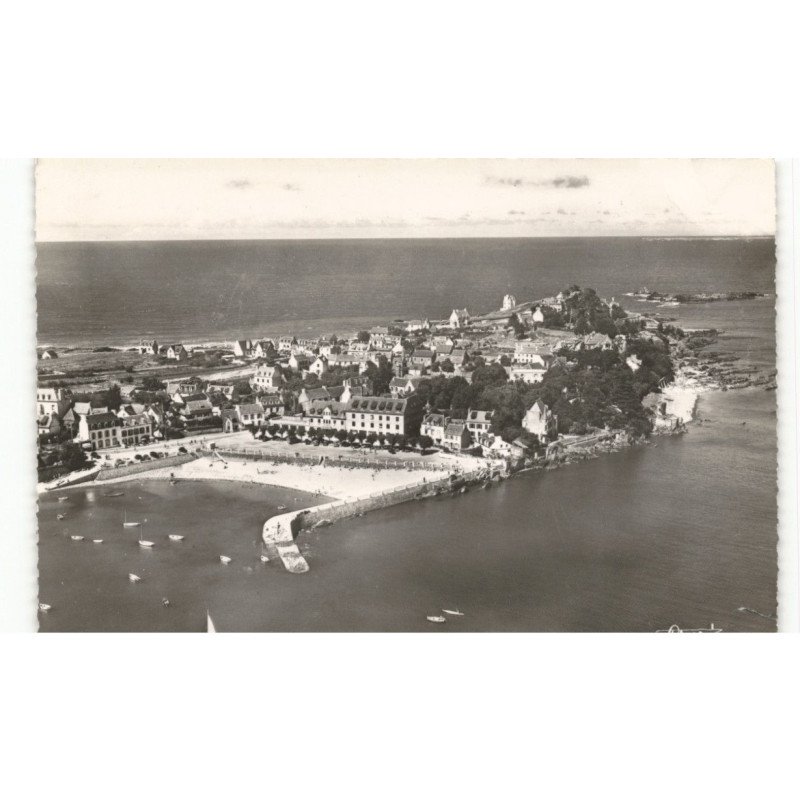 LOCQUIREC: vue générale vue aérienne 10x15 - très bon état