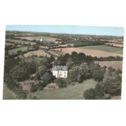 ELLIANT: le château de landanet vue aérienne 10x15 - très bon état