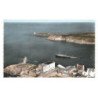 LE CONQUET: entrée du port, pointe sainte-barbe et pointe de kermorvan vue aérienne 10x15 - très bon état