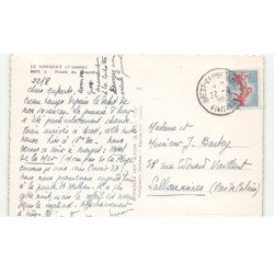 LE CONQUET: pointe du renard vue aérienne 10x15 - très bon état