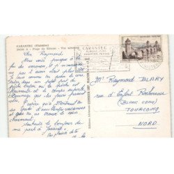 CARENTEC: plage du kélenn vue aérienne 10x15 - très bon état